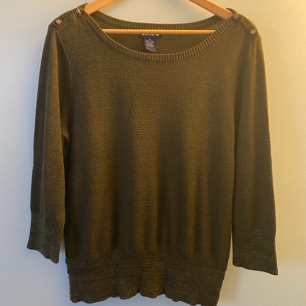 Architect Olive Green Sweater
